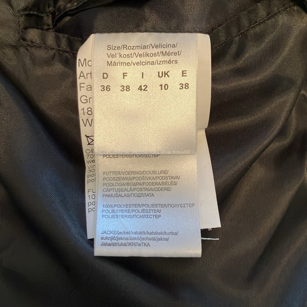 Mariposa gray wool coat size 6 From Austria - Picture 7 of 14